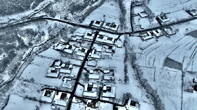 青?；。恒y裝素裹 雪景如畫